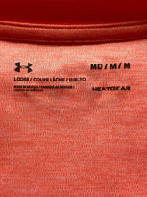Load image into Gallery viewer, Under Armour Shirt Womens Medium V-Neck Loose Fit Heat Gear Short Sleeve Ladies
