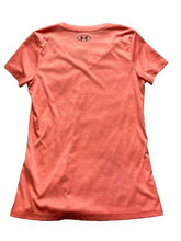 Load image into Gallery viewer, Under Armour Shirt Womens Medium V-Neck Loose Fit Heat Gear Short Sleeve Ladies
