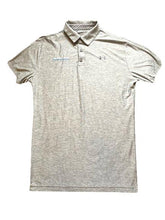 Load image into Gallery viewer, Under Armour Shirt Adult XLT Extra Large Tall Gray Heat Gear Loose Golf Polo Men
