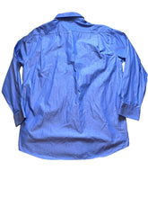 Load image into Gallery viewer, Tommy Hilfiger Shirt Adult 17 34/35 2XL Blue Regular Fit Pocket Casual Dress Men
