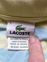 Load image into Gallery viewer, Lacoste Shirt Adult 7 Extra Large Rugby Preppy Striped Crocodile Golf Polo Mens
