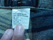 Load image into Gallery viewer, Red Head Pants Adult 42x30 Flat Front Straight Leg Flannel Lined Twill Mens
