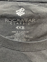 Load image into Gallery viewer, Rocawear Shirt Adult 4XB Black Respect The Game Classic Streetwear Hip Hop Mens
