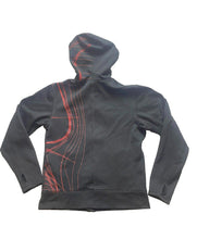Load image into Gallery viewer, The North Face Jacket Adult Small Full Zip Hoodie Stripes Fleece Thumbhole Mens
