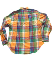 Load image into Gallery viewer, Ralph Lauren Shirt Adult Extra Large Classic Fit Plaid Button Up Pony Rainbow
