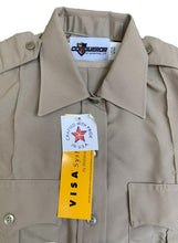 Load image into Gallery viewer, Conqueror Shirt Adult 36-REG Medium Military Army Uniform Tan Workwear USA Mens
