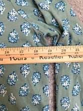 Load image into Gallery viewer, Lucky Brand Shirt Womens Large Green Square Neck Blouse Flowy Boho Hippie Ladies

