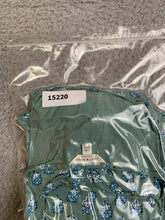 Load image into Gallery viewer, Lucky Brand Shirt Womens Large Green Square Neck Blouse Flowy Boho Hippie Ladies
