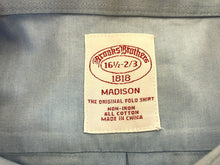 Load image into Gallery viewer, Brooks Brothers 1818 Shirt Adult 16.5 2/3 Extra Large Madison Non Iron Dress Men
