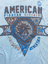 Load image into Gallery viewer, American Fighter Shirt Adult 3XL Blue Premium Athletics Training Division Mens
