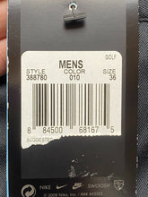 Load image into Gallery viewer, Nike Shorts Adult 36 Dri Fit Performance Golf Chino Pleated 9.5&quot; Inseam Mens NWT
