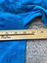 Load image into Gallery viewer, Peace Sign Shirt Adult Extra Large Blue Tie Dye Gatlinburg Streetwear Skater Men
