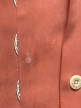 Load image into Gallery viewer, Nat Nast Shirt Adult Extra Large Button Up Luxury Silk Embroidery Casual Mens
