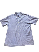 Load image into Gallery viewer, Alan Flusser Shirt Adult Extra Large Pinstriped Button Up Pocket Casual Mens
