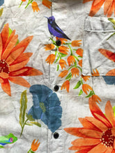 Load image into Gallery viewer, ROARK Shirt Adult Medium AOP Flower Hawaiian Classic Fit Button Up Casual Mens

