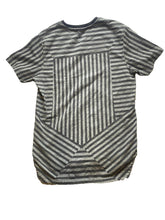 Load image into Gallery viewer, Hudson Outerwear Shirt Adult Extra Large Gray Black Striped Streetwear Mens
