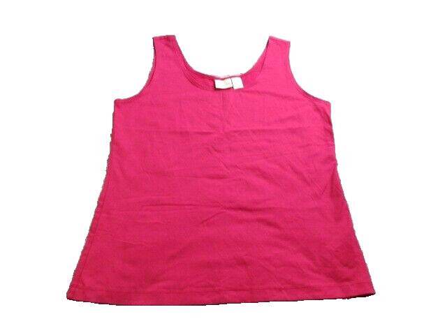 Chicos Shirt Womens 1 Small Tank Sleeveless Blouse Nylon Spandex Pullover Ladies