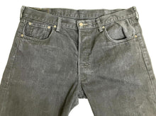 Load image into Gallery viewer, Levis 501 Jeans Adult 38x34 Black Straight Leg Strauss &amp; Co Denim Zip Fly Mens
