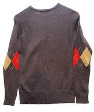 Load image into Gallery viewer, Pendleton Sweater Adult Small Brown Argyle Merino Wool Knit Pullover Mens
