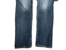 Load image into Gallery viewer, Paige Jeans Womens 30x29.5 Blue Skyline Skinny Tapered Whiskered Stretch Denim
