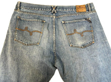 Load image into Gallery viewer, LRG LR Geans Jeans Adult 42x31.5 Whiskered Straight Leg Outdoor Baggy Denim Mens
