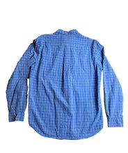 Load image into Gallery viewer, Abercrombie &amp; Fitch Shirt Adult Small Blue Grid Checkered Button Up Casual Mens
