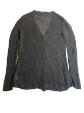 Load image into Gallery viewer, Denim &amp; Supply Ralph Lauren Sweater Womens Medium Black Linen Viscose Cardigan
