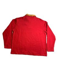 Load image into Gallery viewer, Browning Sweatshirt Adult Large Red 1/4 Zip Outdoor Sweater Deer Head Mens
