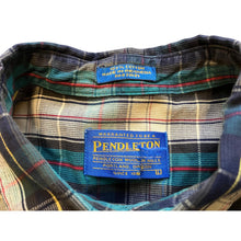 Load image into Gallery viewer, Pendleton Shirt Mens Large Corduroy Plaid Button Up Short Sleeve Casual Shirt

