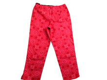 Load image into Gallery viewer, Liz Claiborne Pants Womens 12 (35x26) Audra Tapered Flat Front AOP  Spandex Lady

