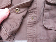 Load image into Gallery viewer, Ashley Jacket Womens Large Snap Button Studded Flap Pockets Shacket Utility Lady
