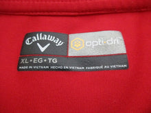 Load image into Gallery viewer, Callaway Shirt Adult Extra Large Opti Dri  Alpine Embroider Casual Golf Polo Men

