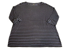 Load image into Gallery viewer, J Jill Shirt Womens Large Black Oversized Boxy Wearever Collection Tunic Blouse
