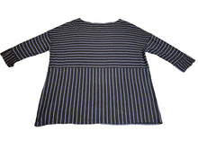 Load image into Gallery viewer, J Jill Shirt Womens Large Black Oversized Boxy Wearever Collection Tunic Blouse
