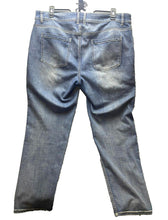 Load image into Gallery viewer, Chicos Jeans Womens 3 (42x30.5) Blue Denim Platinum Spandex Stretch Straight Leg

