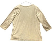 Load image into Gallery viewer, Zenergy Chicos Shirt Womens 3 (Extra Large) Glitter Rhinestones Nylon Spandex
