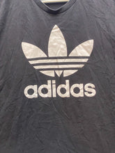 Load image into Gallery viewer, Adidas Shirt Adult Extra Large Black Trefoil Three Stripes Logo Streetwear Mens
