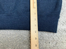 Load image into Gallery viewer, Orvis Sweater Adult Large Cobalt Blue 1/4 Zip High Neck Mock Wool Blend Mens
