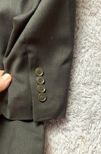 Load image into Gallery viewer, Andrew Fezza Suit Coat Mens 48L Greenish Gray Worsted Wool Sport Blazer
