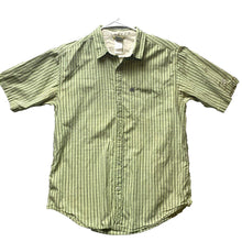 Load image into Gallery viewer, The North Face Shirt Adult Medium Green Striped Button Up A5 Series Outdoor Mens

