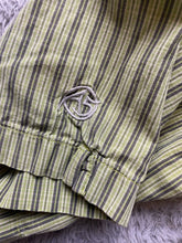 Load image into Gallery viewer, The North Face Shirt Adult Medium Green Striped Button Up A5 Series Outdoor Mens
