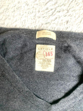Load image into Gallery viewer, Article 365 Sweater Adult 2XL XXL Gray V-Neck Cashmere Blend Outerwear Mens
