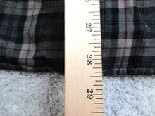 Load image into Gallery viewer, VANS Shirt Adult Large Gray Light Brown Plaid Button Up Flannel Classic Fit Mens
