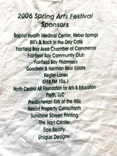 Load image into Gallery viewer, Spring Art Festival Shirt Adult Extra Large Fairfield Bay Artsy Naturecore Mens
