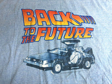 Load image into Gallery viewer, VTG Back To The Future Shirt Adult 2XL Delorean Car Ringer Thunder Creek Mens

