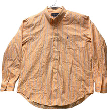 Load image into Gallery viewer, Ralph Lauren Shirt Adult Extra Large Striped Classic Fit Blue Pony Button Up Men
