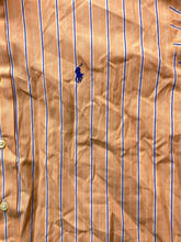 Load image into Gallery viewer, Ralph Lauren Shirt Adult Extra Large Striped Classic Fit Blue Pony Button Up Men
