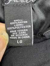 Load image into Gallery viewer, Hot Topic Thorn &amp; Fable Dress Womens Large Black Sheath Boho Rayon Pockets Lady
