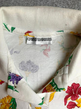 Load image into Gallery viewer, Cathy Daniels 2 Piece Set Womens Large AOP Flower Polo Shirt &amp; Shorts Outfit
