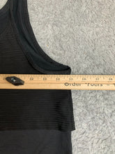 Load image into Gallery viewer, Nike Air Shirt Womens Extra Small Black Center Swoosh Spell Out Tank Dri Fit
